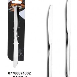 07780874302 – PACK 2 FACAS MESA FRISO INOX