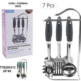 0778200313 – CONJUNTO DE COZINHA INOX (7 PEÇAS)
