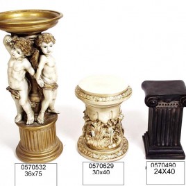 0570532 – COLUNA GR: COM 3 ANJOS À VOLTA 75X35