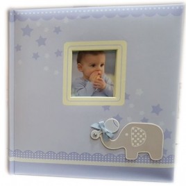065K2671KD68MABL – ALBUM 100 FOLHAS AZUL C/ MEMO 15X20CM