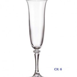 065VI42D1SC33175 – CAIXA DE 6 COPOS FLUTE BRANTA 175ML (PREÇO POR UN.)